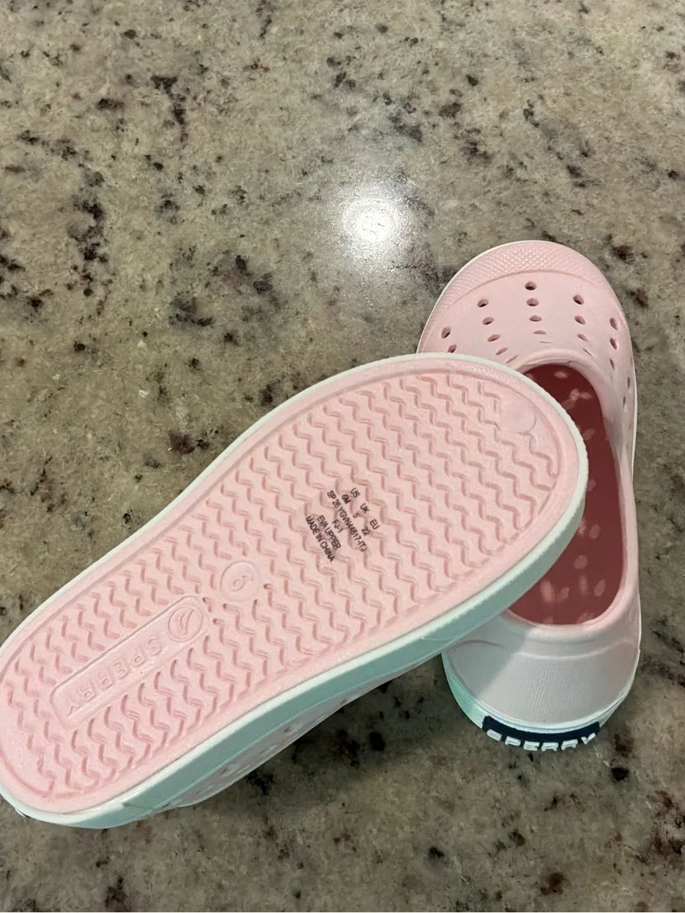 Sperry Kids Pink Slip-On Water Shoes